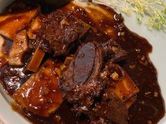 牛仔骨炒年糕-绿茶餐厅(深圳龙华天虹购物中心店)