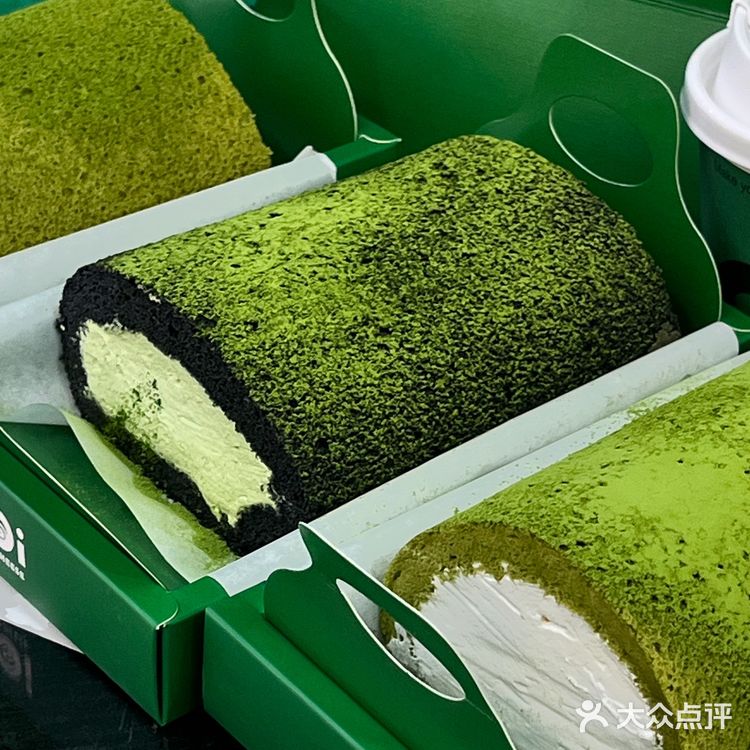 坐标常州，发现一款神仙级甜品—OOOIOI家的黑金抹茶芝士卷