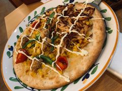 鸡米花鸡丝披萨-萨莉亚意式餐厅(西青道欧亚达店)