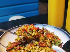 酸豆角炒腊肉-凤凰湘语·海派湘菜(浦东旗舰店)