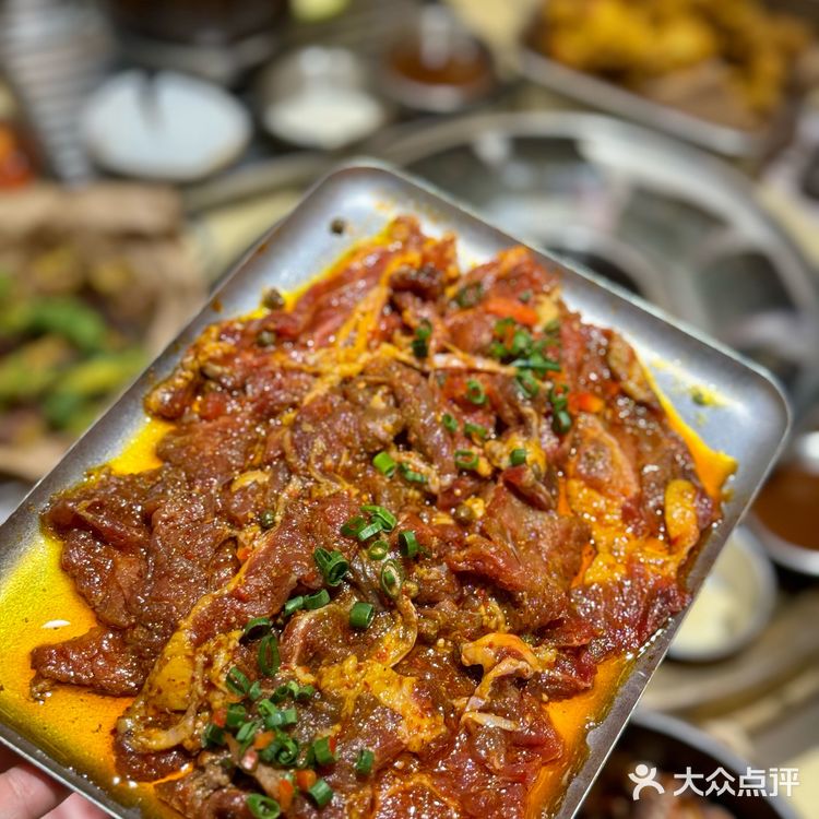 这家烤肉店真的只有0次和无数次……😅😅