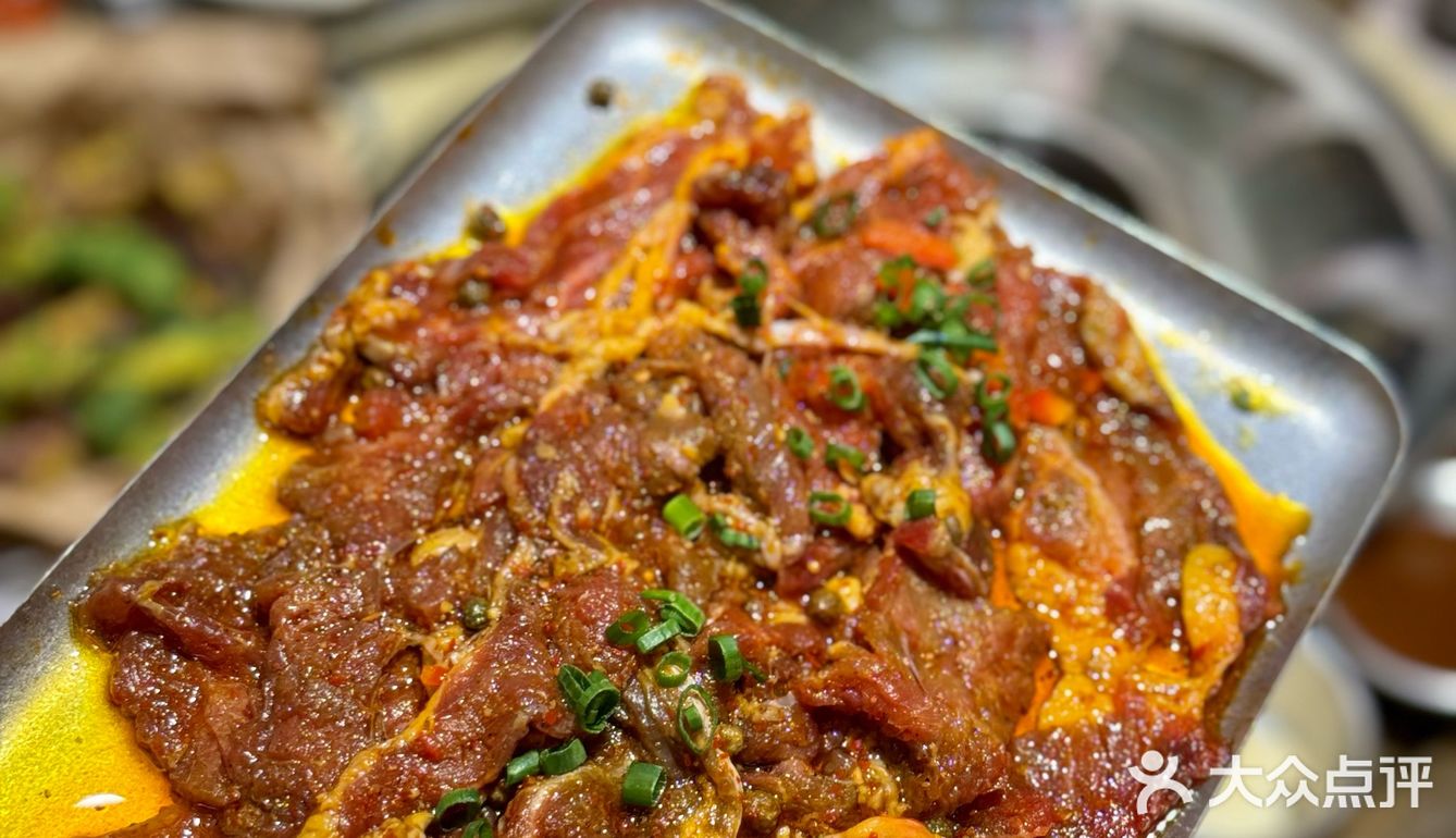 这家烤肉店真的只有0次和无数次……😅😅