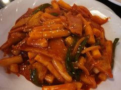 鱼饼炒年糕-桃园中华料理炸酱面(燕儿岛路店)