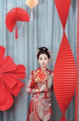 -桃子造型婚纱礼服(凤起广场店)