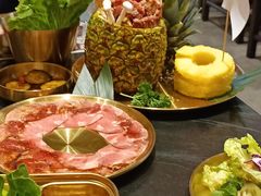 菠萝牛肋条-闻老头·菊花炭烤肉(佛山首店)