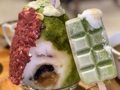 抹茶红豆雪花冰-楠火锅(广州总店)