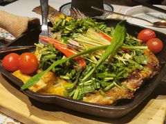 香茅草烤罗非鱼-云海肴·汽锅鸡·云南菜(天山百盛优客店)