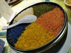 五色糯米排骨-阿谋美食·广西菜