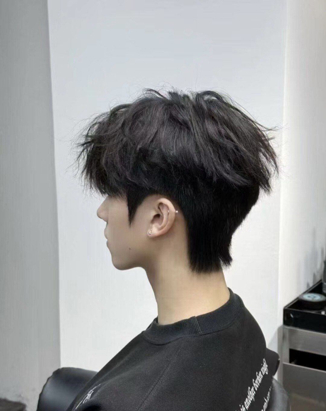 男生烫发