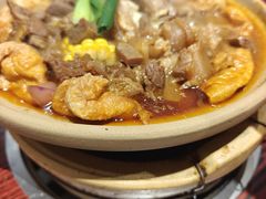 牛腩牛杂煲-沙胆彪炭炉牛杂煲(上海日月光广场店)