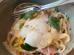 奶油培根半熟蛋意面-EN SPACE恩空间