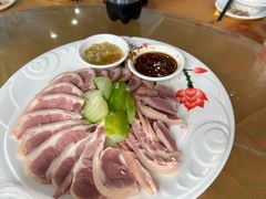 黑毛节瓜拌沙姜猪手-水乡人家私房菜(逢简店)