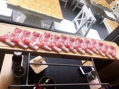 一米长盘牛五花-犟牛家·榴莲烤肉(五棵松店)