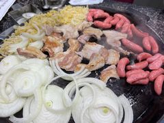 烤猪五花肉-海花锅盖烧烤店(怡馨家园店)