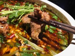 水煮牛肉片-绿茶餐厅(千岛湖银泰城店)