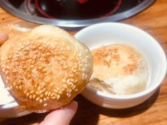 自制烧饼-安诚居干锅鸭头(八角店)