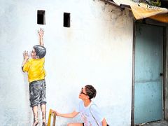 -槟城街头艺术街区