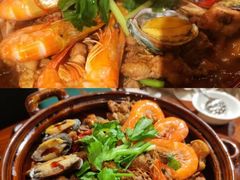 -蜀八婆鲍鱼鸡煲虾(宝安坪洲店)