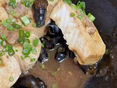 坑螺煲豆腐-水库河鲜村