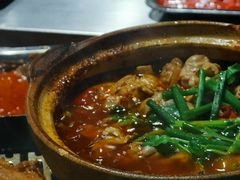 砂锅脑花-胡四哥特色火盆烧烤(总店)