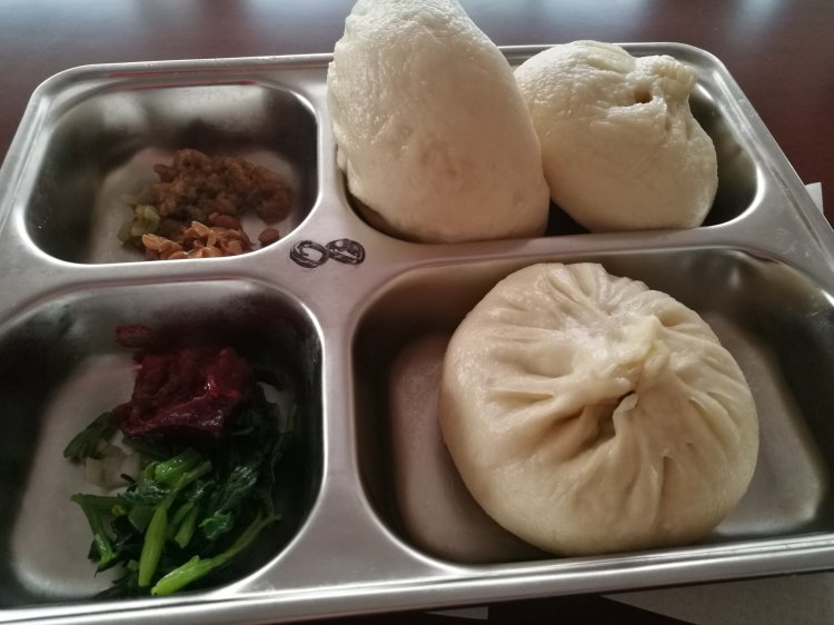 单位食堂之芸豆包子