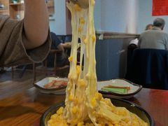 芝士玉米-红辣椒八爪鱼特色韩国料理