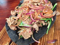 铁锹炙子烤肉-汤河清真餐馆