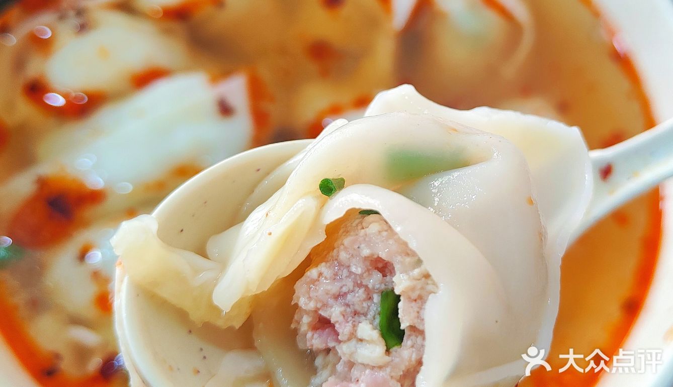 寻味杭州|鲜肉馄饨真的挺好吃❗❗好大一个