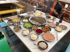 自助取餐区-憨铁匠老火锅(龙岗万科里店)