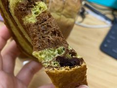 宇治抹茶巧克力扭紋方包-PAPER STONE BAKERY(天环店)