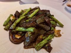 紫苏茄子豆角-花城苑广府菜(侨鑫店)