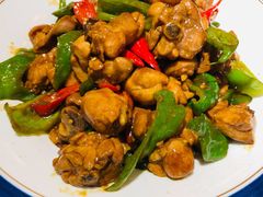 花椒炒鸡-津沽小院(天津之眼店)