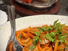 蛤蜊鱿鱼意面-LESCEDARS Brasserie Bistro香柏树