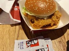 香辣鸡腿堡-肯德基(余姚嘉悦店)