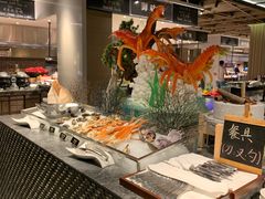 自助取餐区-金海湾自助餐厅(金陵饭店)