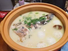 野菜丸子炖鱼头-颂福楼·南京菜(定淮门店)