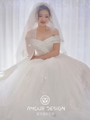 公主蕾丝-AMOUR·爱沫婚纱礼服·小众设计品牌