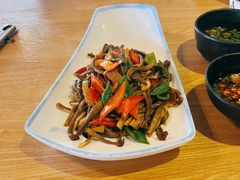 爆炒高山冷菌-品味泸沽湖•民族特色菜(大落水店)
