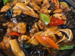 塔香三杯鸡-静莲斋素食(慈云寺店)