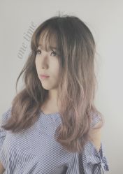 点击看大图 空气刘海-MONE美发沙龙