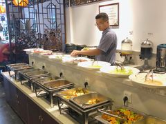 自助取餐区-清心素食自助餐厅(夫子庙店)
