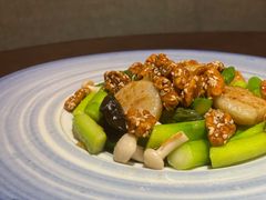 酱皇芦笋炒大元贝-广州文华东方酒店·江-由辉师傅主理