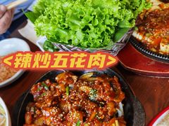 石板五花肉-英兰朝族饭店(河南桥头店)