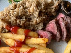 雪花牛肉粒配黑松露烩米饭-红小满休闲餐厅(十全街店)