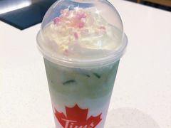 抹茶桃山生椰乳-Tims天好咖啡·贝果(锦江国金中心店)