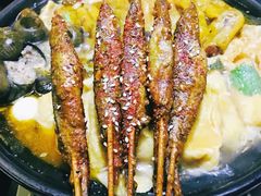 烤鱼仔-老表记广西宵夜螺蛳鸭脚煲(西大店)