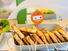 -逸山伍自转小火锅(纺织品店)