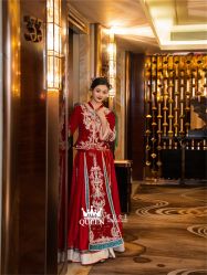点击看大图 -艾拉·女王婚纱礼服馆