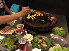 -老姐石板烧烤+铜炭火锅(总店)