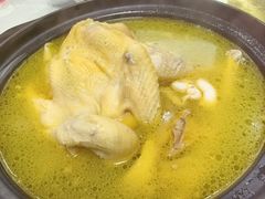 老母鸡汤-万佛湖许老大铁锅鱼(黑金冠店)